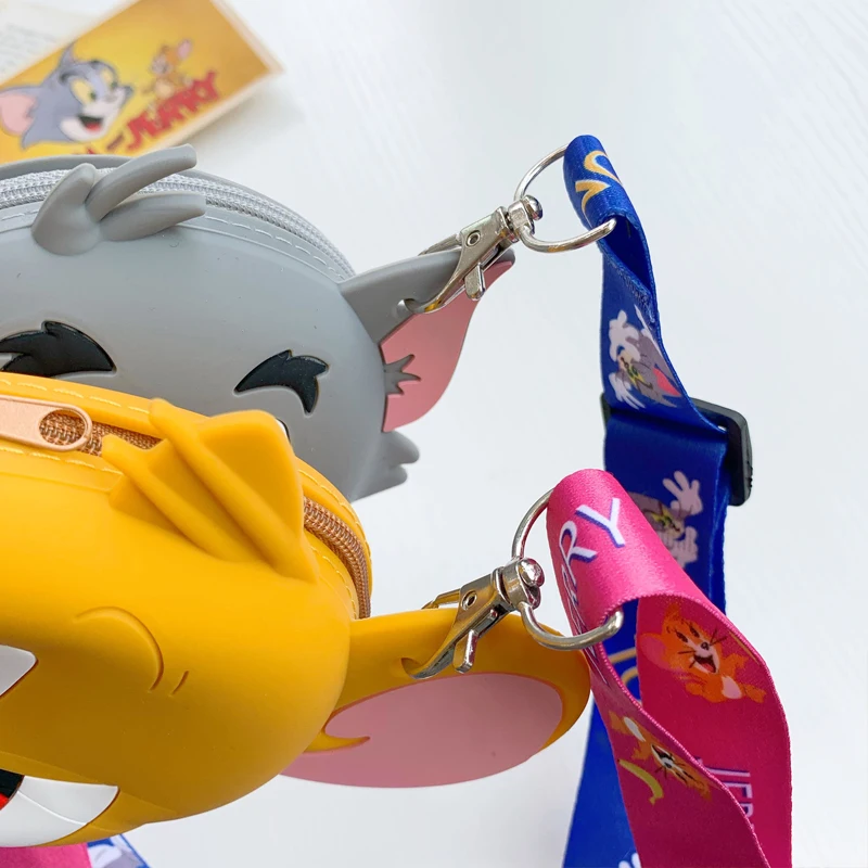 Креативный Мультфильм Аниме Кошелек для монет мягкий силикагель женские сумки