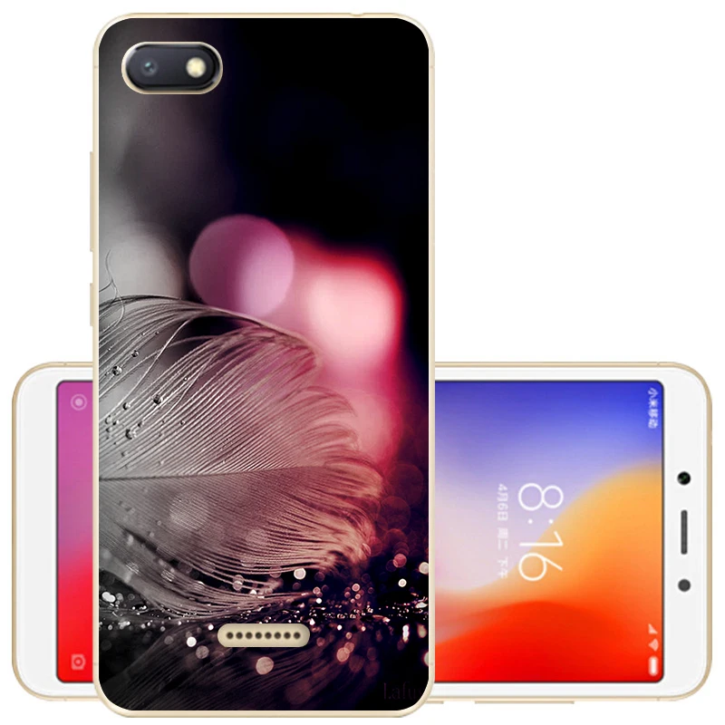 5 Чехол для Xiaomi Redmi 6A, чехол для Redmi 7A, Мягкая силиконовая задняя крышка для Redmi 8A, чехол из ТПУ для Xiaomi Redmi 6A 6 A A6 6 Pro, чехол для телефона s - Цвет: 5