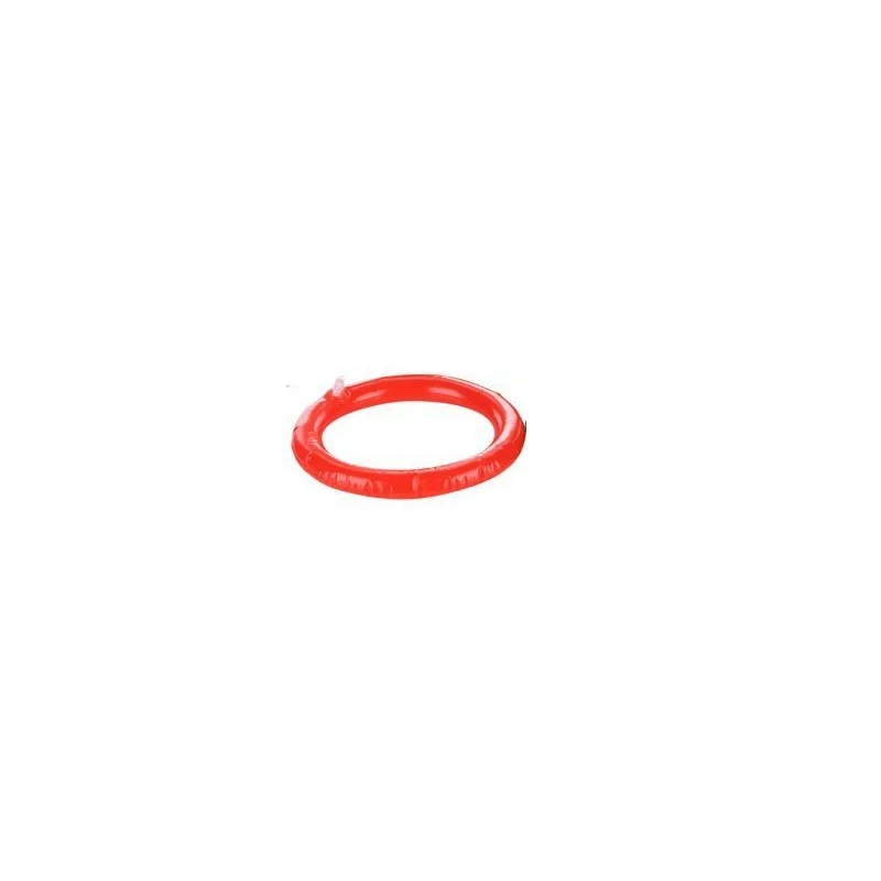 1 Ring Год надувной рогатый Олень голова кольцо Санта Смешные оленьи рога носимое кольцо с головой животного вечерние метания круг - Цвет: 1 Ring