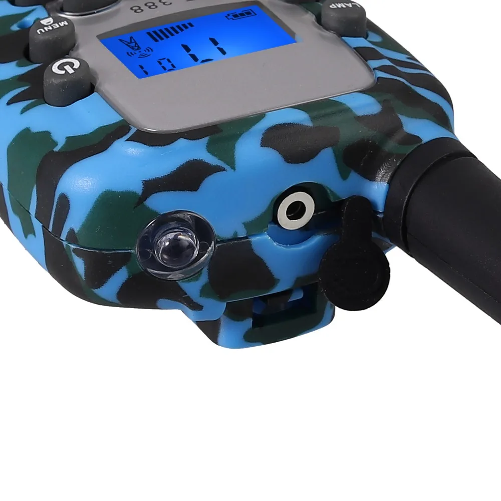 ESYNiC T 388 детская рация Walky Talky 8 каналов для мальчиков и девочек 3 км Диапазон