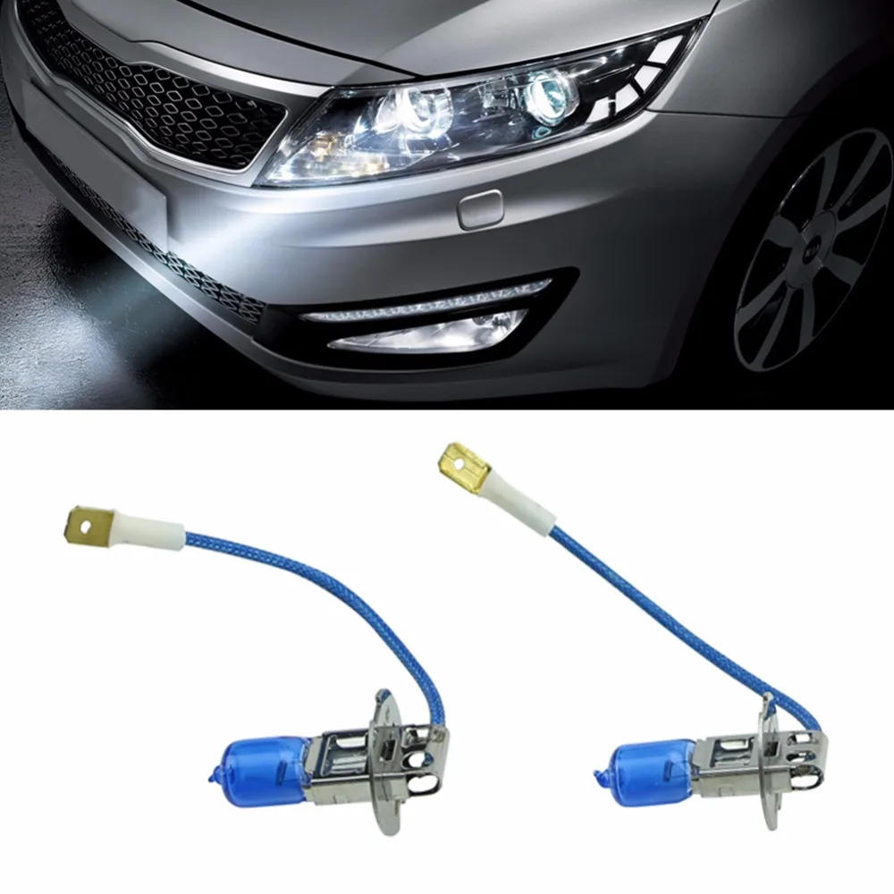 2 шт. автомобильные галогенные лампы H3 12 В 55 Вт|Фара для авто в сборе| |