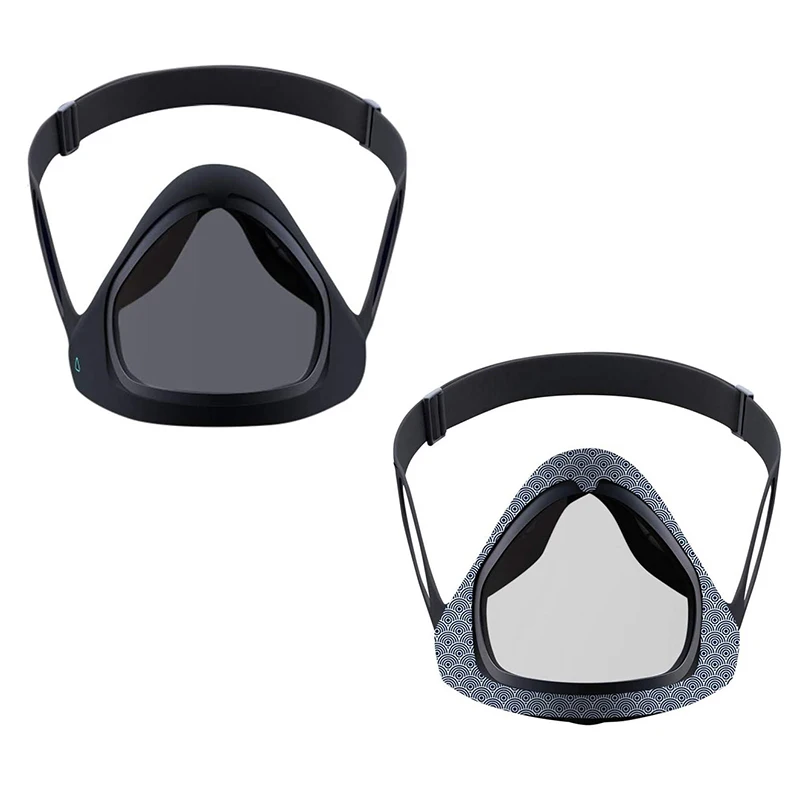 

1 Pc Reusable Smart Magnetic Fog-proof Durable Face Protective Supplies High Quality Opening Face Mask With Double Silica Gel