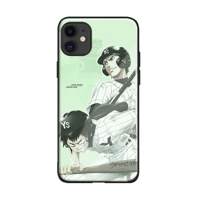 sanada shunpei and todoroki raichi glass phone case for iphone 6s 7 8 x xr xs 11 pro max samsung s note 8 9 10 20 plus shell free global shipping