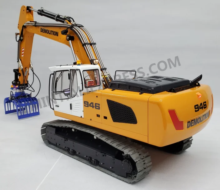 1/14 RC пульт дистанционного управления металлический гидравлический экскаватор