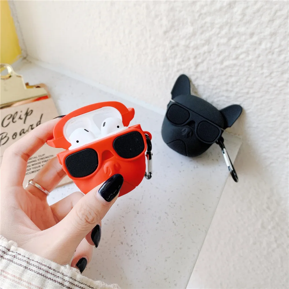 Чехол для наушников CHIPAL Japan Lucky Cat Claw Night Owl Bulldog чехол s AirPods силиконовый Air