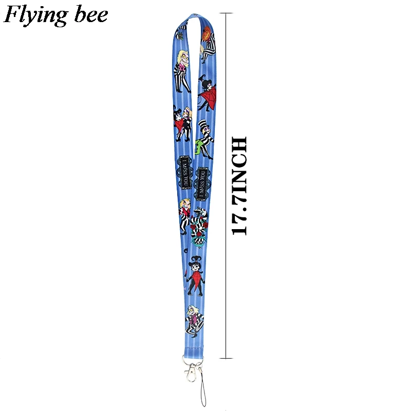 Flyingbee мультфильм аниме шнурок телефон строп для ключей идентификационная карта