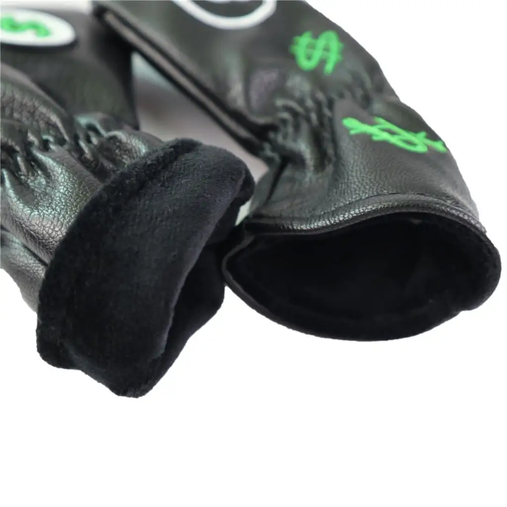 

Set of 10 Soft Black Golf Iron Head Covers Headcover Anti-slip Club Dollars