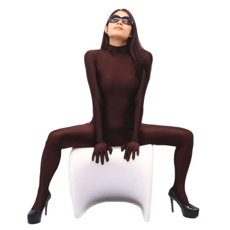 Пикантные масло глянцевый подчеркивающие фигуру шорты на молнии боди с открытой