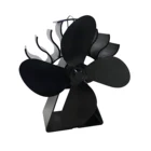 4 лопасти для камина, горящая горелка, вентилятор, деревянная горелка Ecofan, тихая домашняя Бытовая плитка, эффективное возбуждение от нагрева