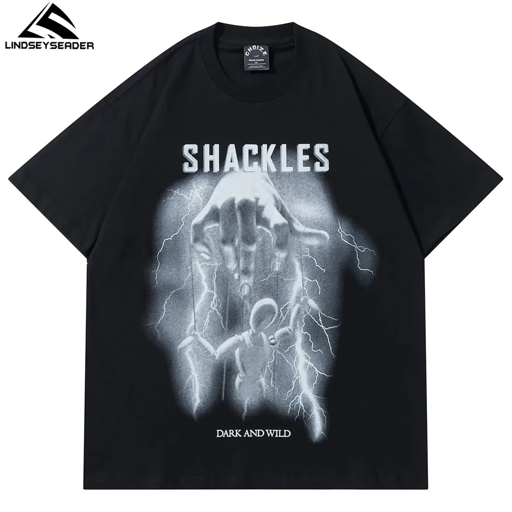 Линдси сидер Мужская футболка в стиле хип-хоп объемным принтом 2021 повседневные