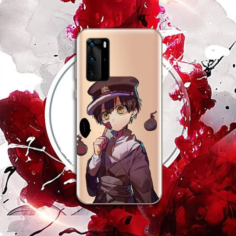

Toilet bound hanako kun Phone Case Transparent for Huawei P honor 8 10i 20 30 40 smart 2019
