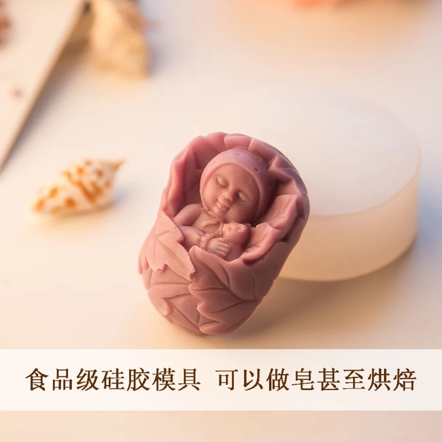 Форма для детского шоколадного торта силиконовая форма сна ангелов 3d формы