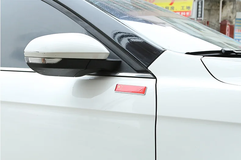 

3D Metal Alloy National Flag Emblem Car Stickers For Auto Windows Doors Trunks Automobiles Decorating Badge Accessories