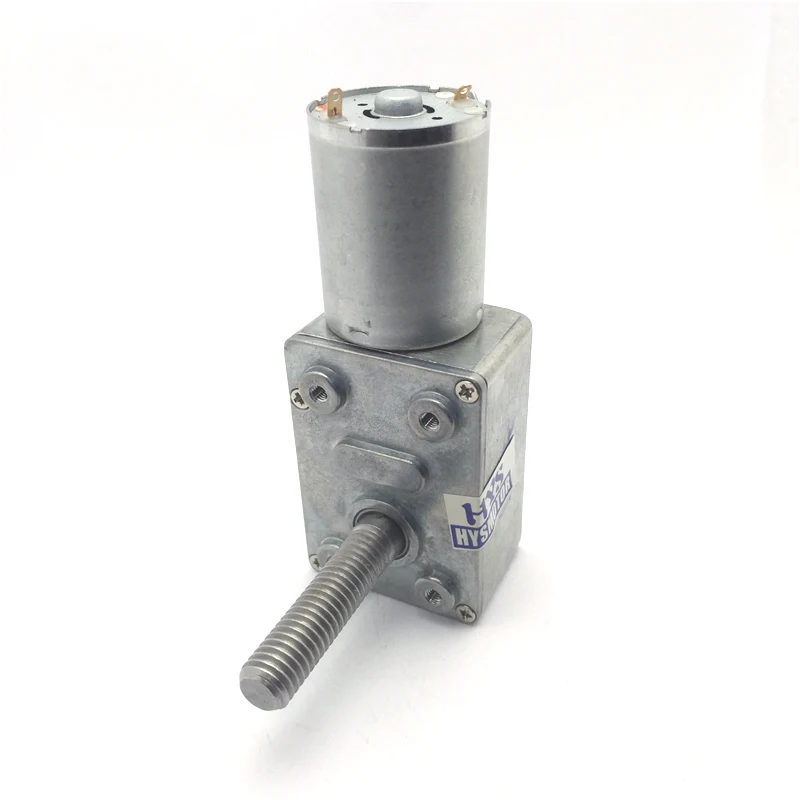JGY-370 Shaft Length M8*33MM DC Gear Motor Reduction Speed PWM Controller High Torque Electric Self Lock