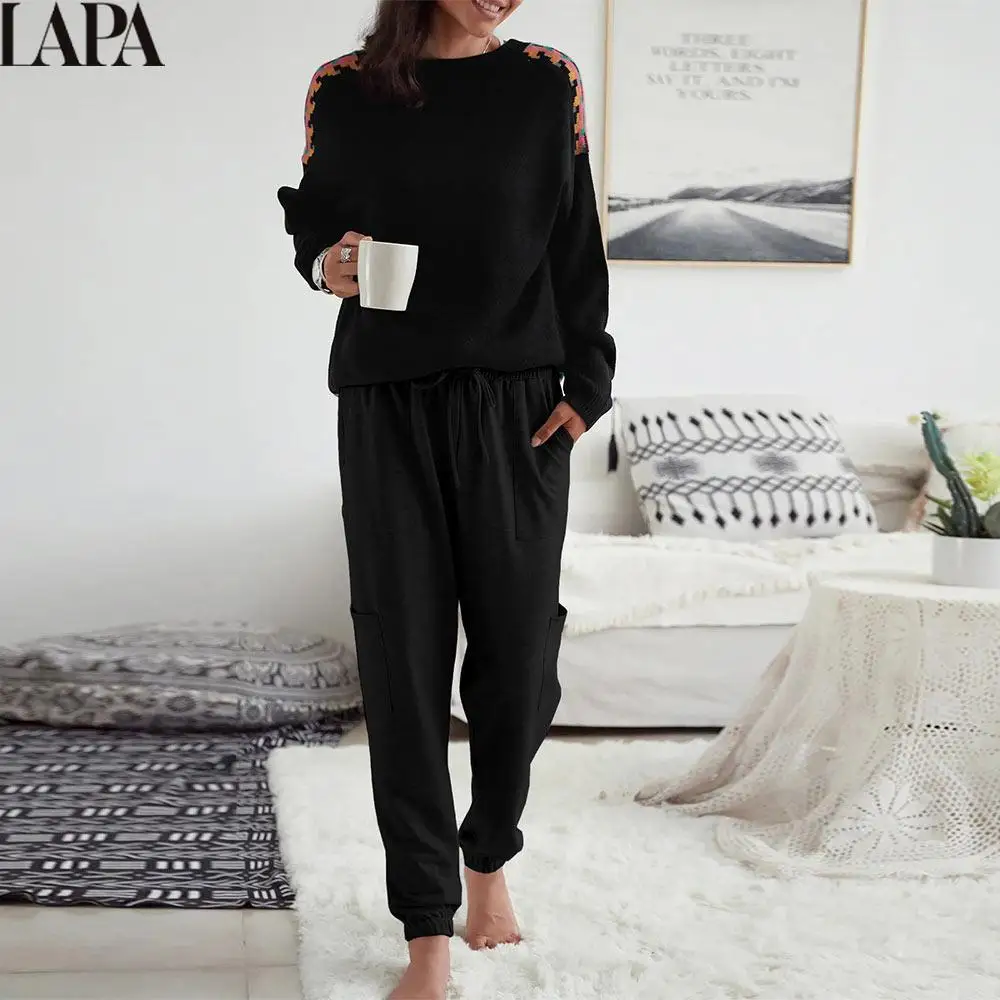 

Ladies Solid Long Slacks Drawstring Casual Pants Women Multi-pocket Loose Trousers Fashion Basic Active Pants Cargo Pants