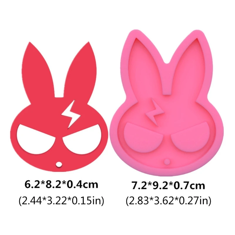 

Keychain Pendant Silicone Mould DIY Crafts Decorations Jewelry Making Tool Epoxy Resin Mold