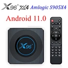 ТВ-приставка X96 X4 Android 11 Amlogic S905X4 Smart светильник 4 ГБ 32 ГБ 64 ГБ