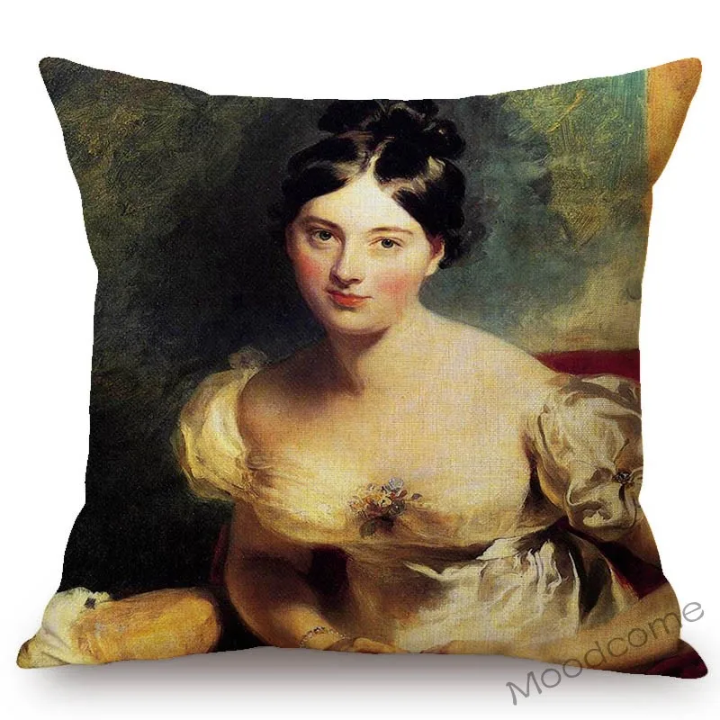 Британский художник Томас Лоуренс Элегантный Королевский Дамский чемоданчик