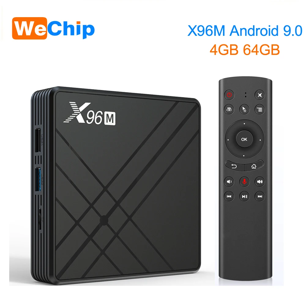 X96 M X96 Smart Android 9,0 tv BOX 4 Гб 64 ГБ 32 ГБ Allwiner H603 четырехъядерный 2,4G& 5G Wifi BT 6K HDR Youtube Netflix Отт видео плеер