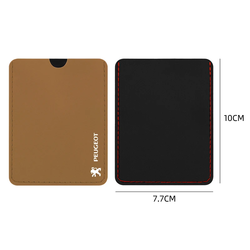 Новинка матовый замшевый чехол для кредитных карт мужчин и женщин Peugeot 307 peugeot 206 308