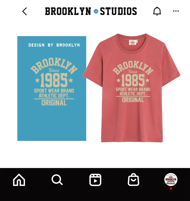 

Оригинальные бейсбольные спортивные футболки BROOKLYN 1985 Нью-Йорк, мужская одежда с простым принтом, винтажный стиль, 100% хлопок