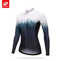 bike uniform female bicycle jacket women cycling jersey long sleeve ride sweatshirt ciclismo mujer breathable quick dry jersey