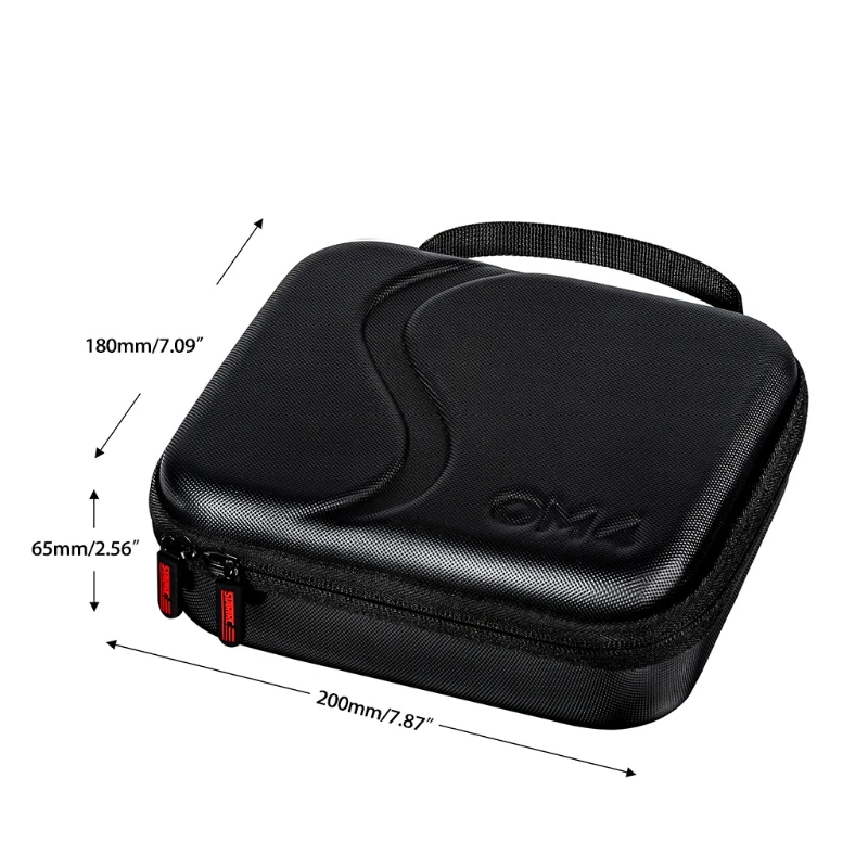 

H7JA PU Storage Bag Portable Carrying Case Organizer Pouch for osmo Mobile 3/OM4