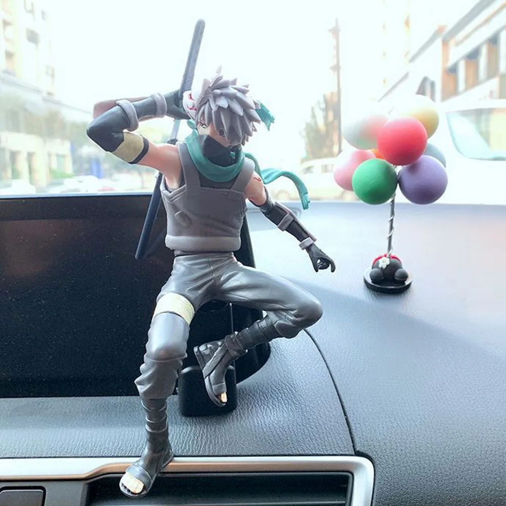Anime Figure Naruto Hatake Kakashi Figures NARUTO Accessories Action Figurine Model Cartoon Kids Toys Birthday Christmas Gifts | Игрушки и