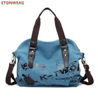 2021 новые дизайнерские женские сумки с граффити, Холщовая Сумка на плечо, винтажные женские ручные сумки, вместительные сумки через плечо, женская сумка-тоут