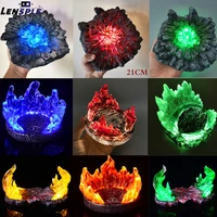 in stock transformation resin scene light display stand platform magma scene various colors action figure base accessories