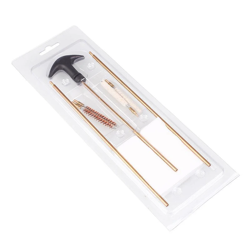 Набор для чистки стволов Tactical Barrel Cleaning Kit 177&amp.22 4.5/5.5MM для винтовок и пистолетов, воздушных ружей, щеток и палочек для чистки охотничьего оружия, набор инструментов для ручного оружия.