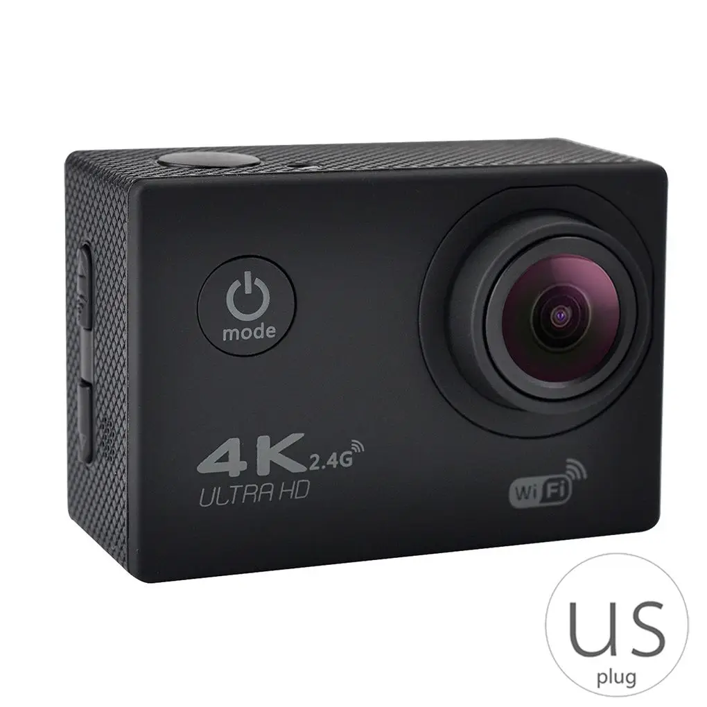 4K Наружная Спортивная экшн-камера 1080P wifi 30m водонепроницаемый 170 градусов широкоугольный объектив 12MP/5MP Экстремальные виды спорта DV Cam видеокамера