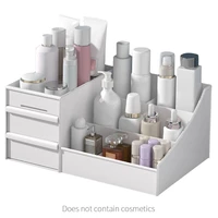 large capacity household cosmetics organizer storage box saves space storage and organizes nail polish desktop makeup box drawer