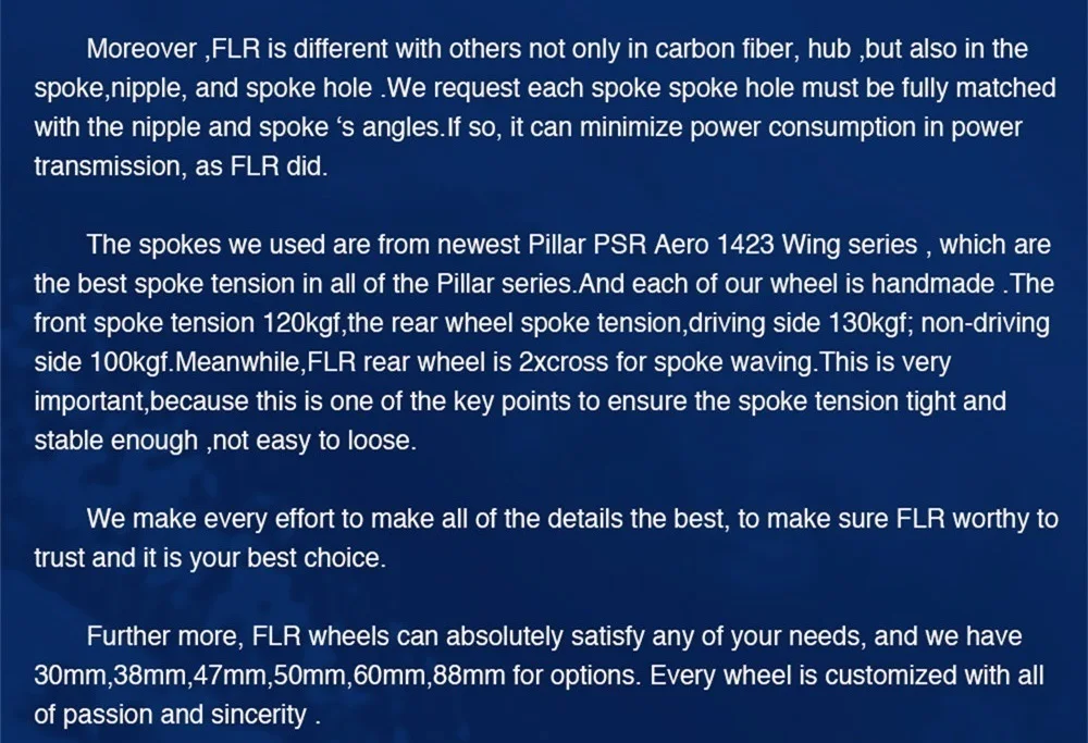 Элитное FLR колесо для шоссейного велосипеда 700c Aero Rim tubulcher Tubeless Clincher из углеродного волокна с прямой тягой ступицы столба 1423 спицы