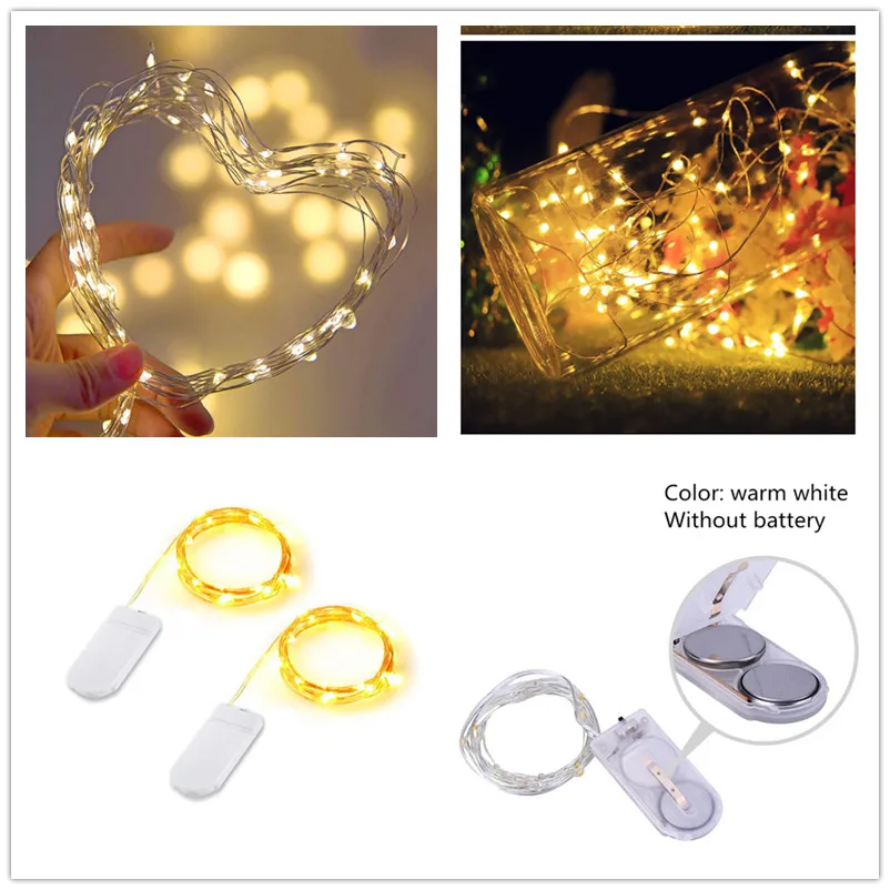 niukou warm Рождественские огни, наружное украшение, 10m100LED гирлянды, Новогодняя гирлянда Noel для свадебной вечеринки, рождественские украшения для дома. J - Цвет: niukou warm