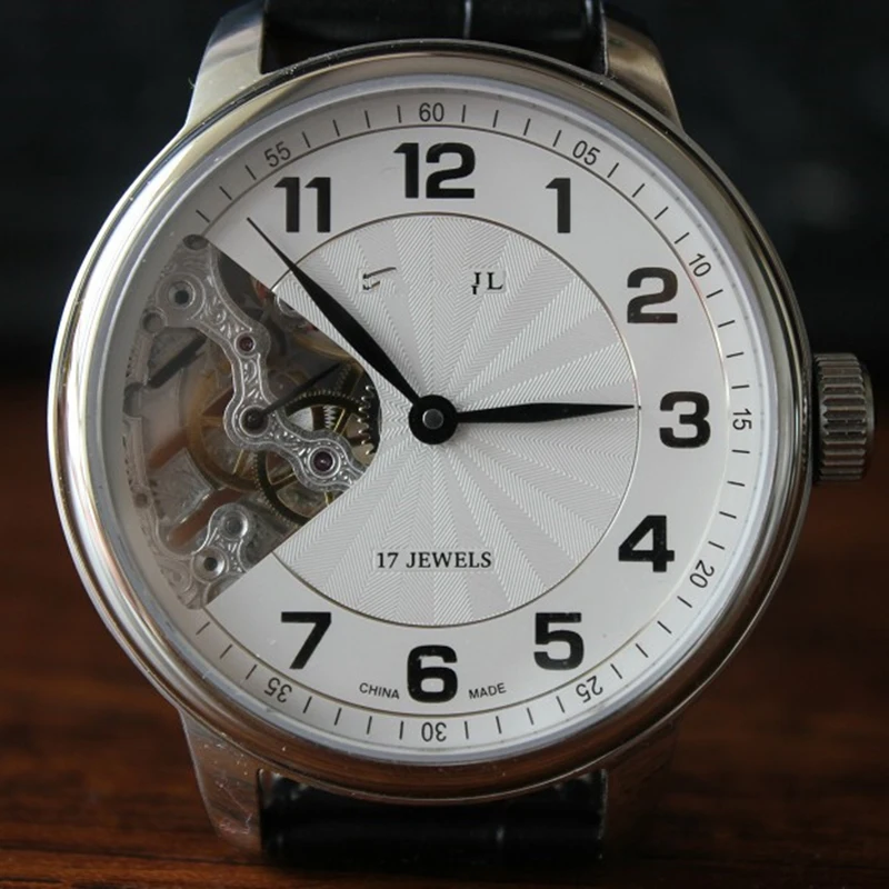 Модные часы с Чайкой M222SK механические сапфировым стеклом мужские наручные