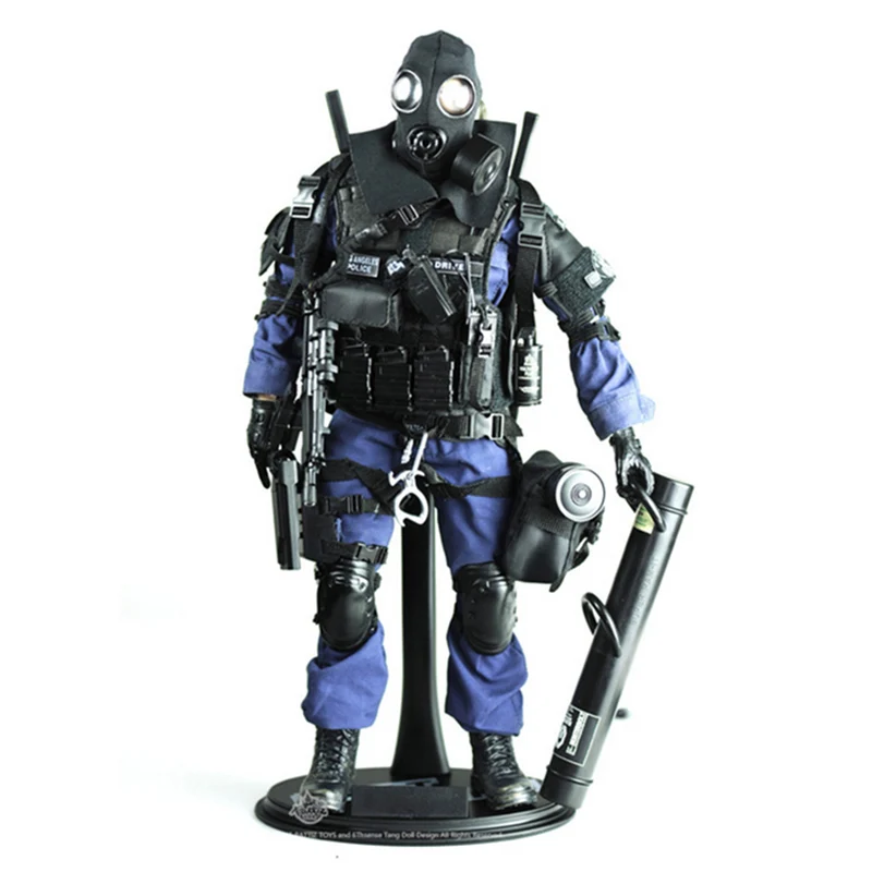 

ViiKONDO 1/6 Action Figures 12'' Toy Soldier US SWAT Member Breacher Army Men Model Military Fan Collection Gift