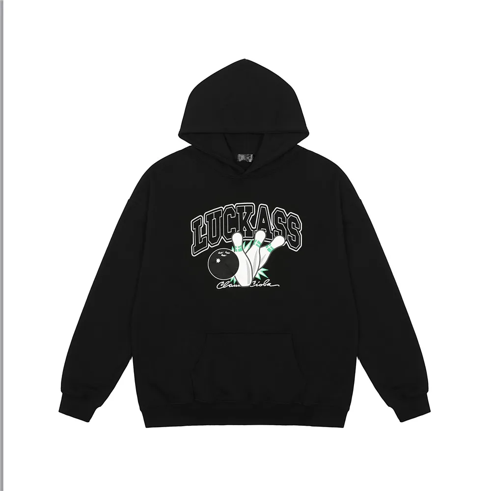 

Creative print Sweatshirts Mens Amekaji Autumn Long Sleeve Hoodies Simple Casual Loose Pullover Men