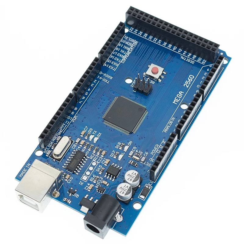 20sets Mega 2560 R3 Mega2560 REV3 20pcs ATmega2560-16AU Board + USB Cable | Электронные компоненты и