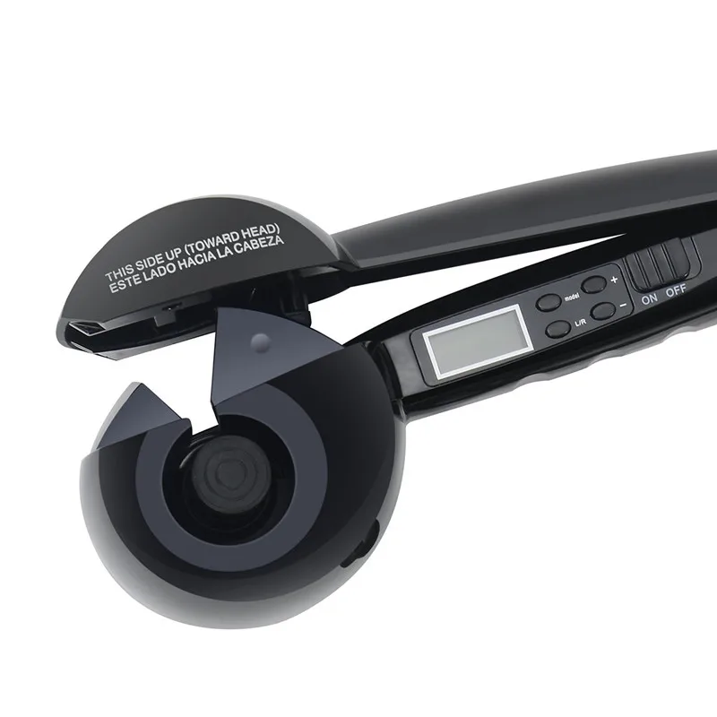 

Auto Rotating Ceramic Hair Curler Ceramic Heating Anti-Scalding Curling Iron Professional LCD Display Hair Salon Styler Crimper