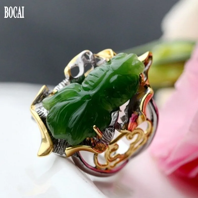 Настоящее ювелирное изделие из чистого серебра s925 модное женское кольцо на