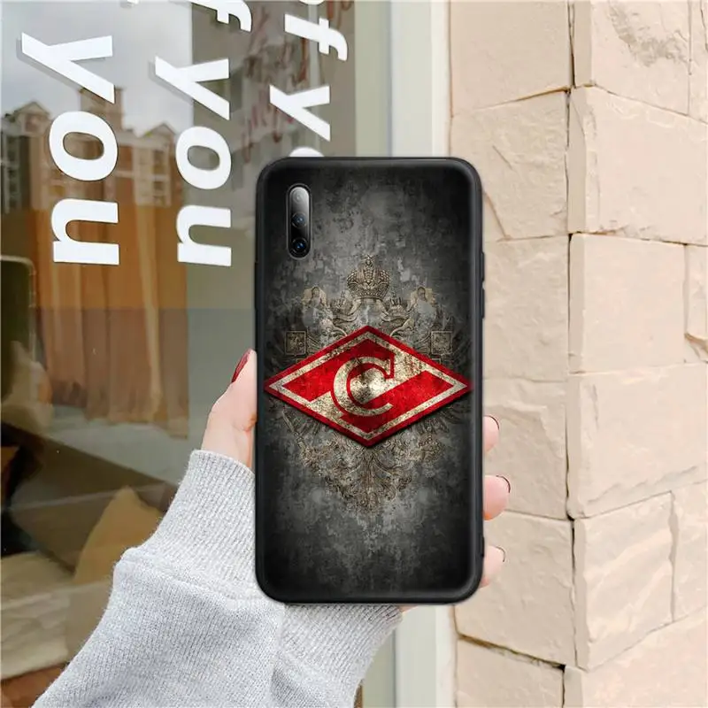 

Black Cover 15F Spartak Moscow Phone Case for redmi note 5 5A 6 7 8 9 Pro Max 10 8T Funda Shell