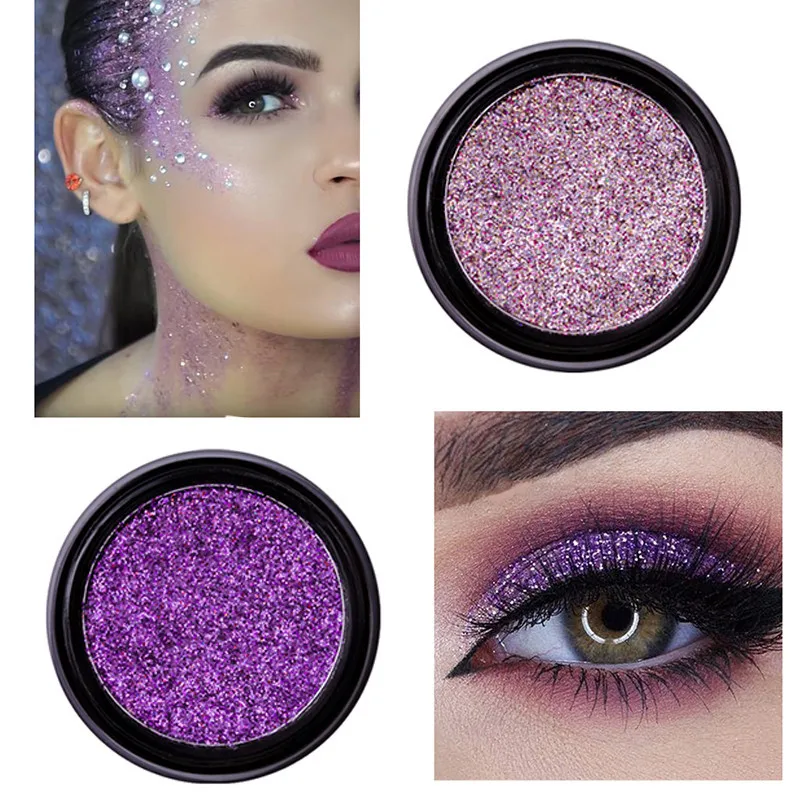 1 шт. металлические блестящие тени для век палитра макияжа водостойкие матовые