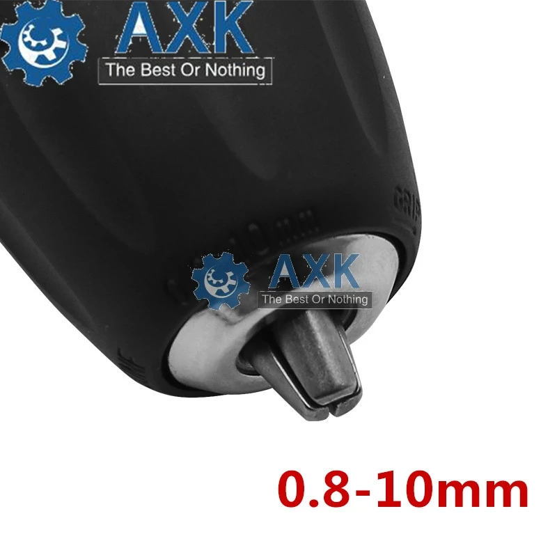 1Piece 0.8-10mm Keyless Drill Chuck 3/8&quot 24UNF with Adaptor for Electric Drills Power Tools Accessories LT303 |