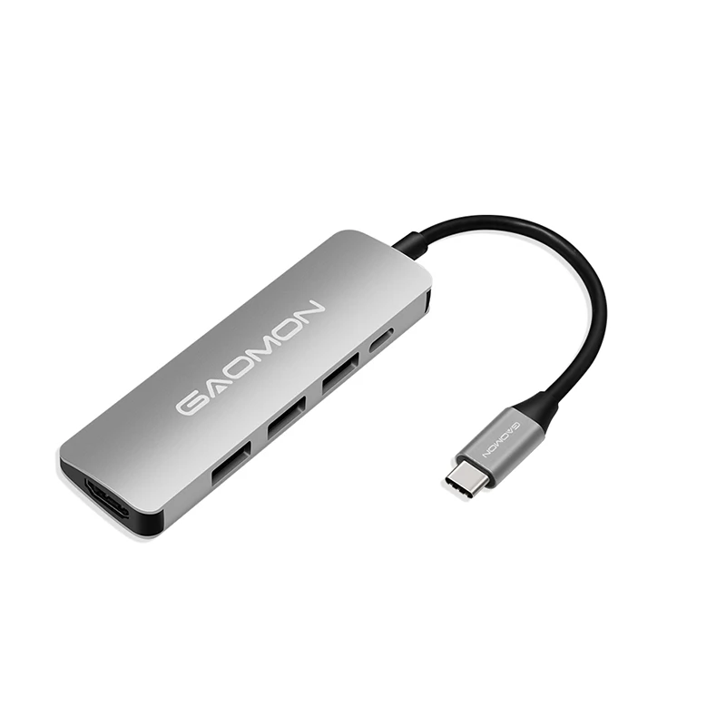 

Док-станция GAOMON AD01 с 5 USB-портами и выходом 4K HDMI