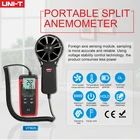 UNI-T мини-анемометр UT363S, ЖК-дисплей, тестер температуры воздуха, максимальноеAVG измерение уровня ветра, хранилище данных 1  12