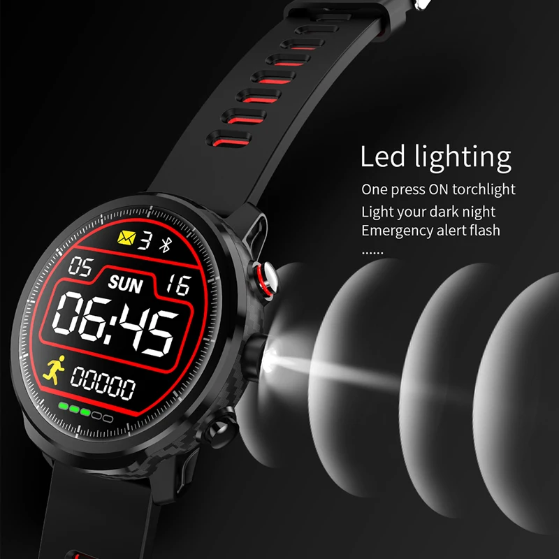 L5 Смарт часы для мужчин IP68 водонепроницаемый Reloj Hombre режим SmartWatch С ECG PPG кровяное