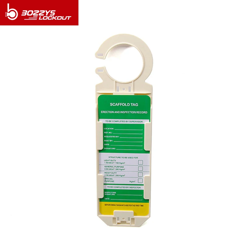 Международная бирка для строительных лесов стандартный круглый крючок с