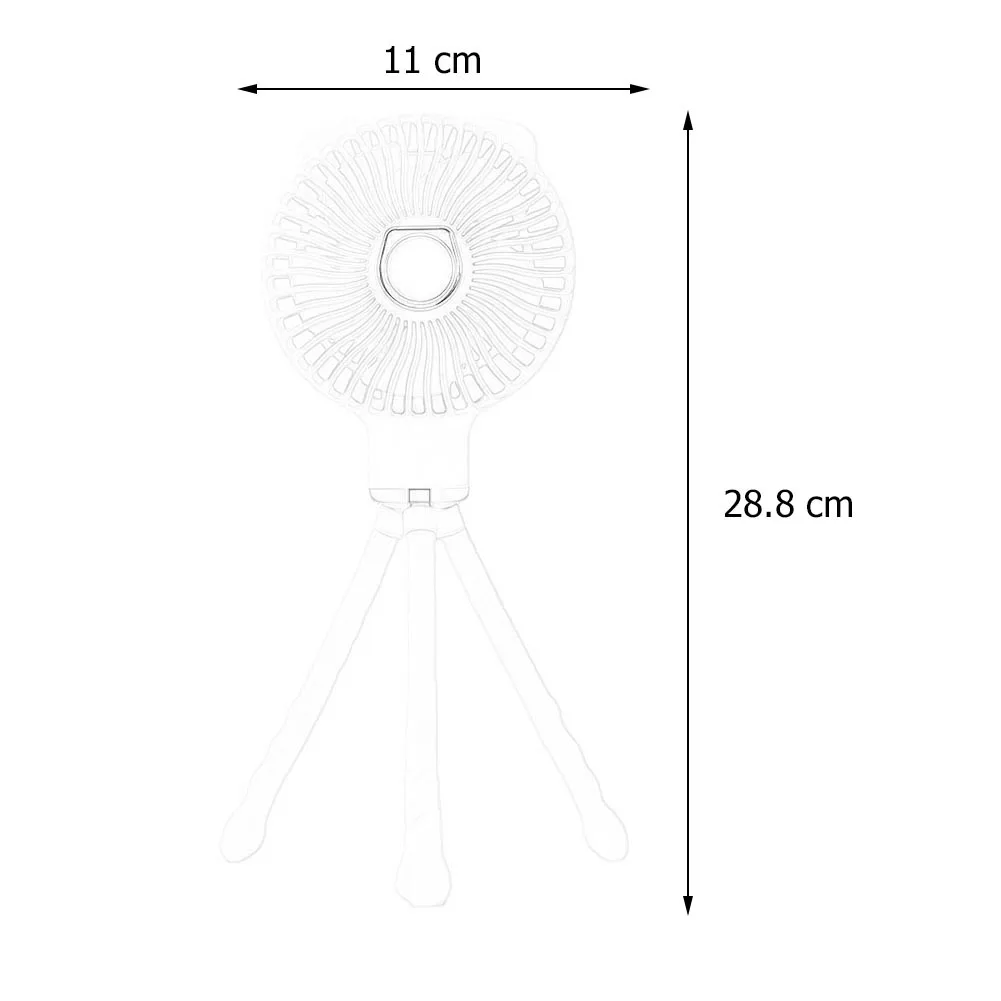 

Mini Stroller Fan Portable Hanging Cat Paw Shape Mute Ventilador Clip Air Cooler Stand Adjustable Handheld USB Fan Cooler#22