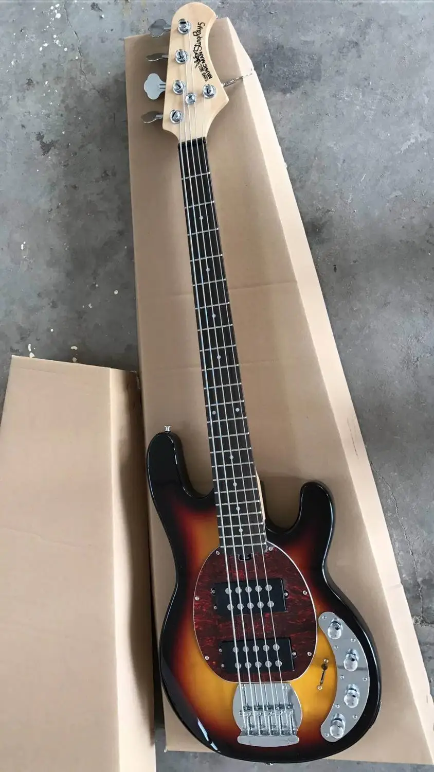 Новое поступление 5 струн Музыкальный человек музыкальный StingRay электрический